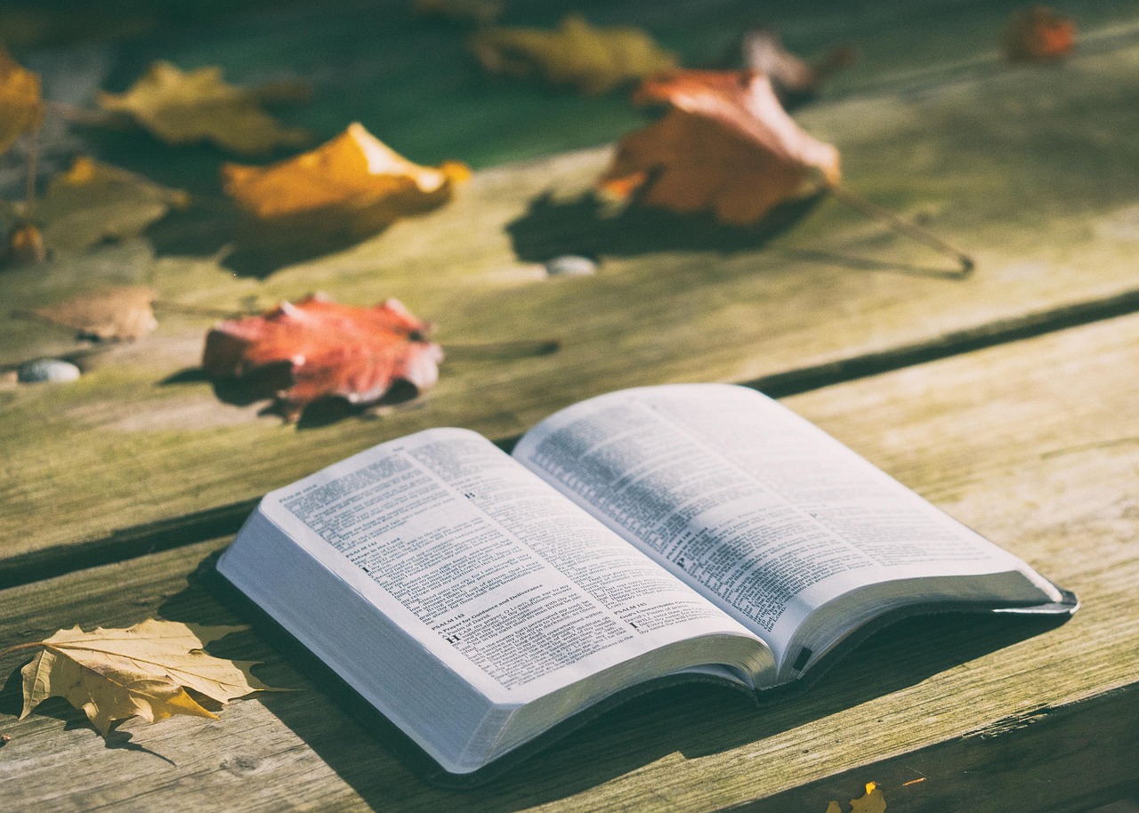 Bible open to Hebrews chapter 2 for verse-by-verse commentary and study