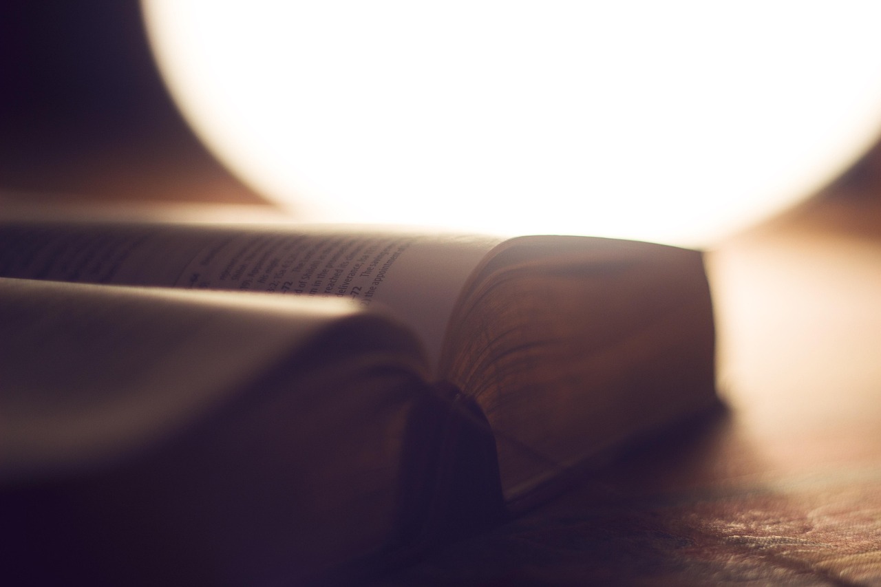 Bible open to Ephesians chapter 3 for verse-by-verse commentary and study