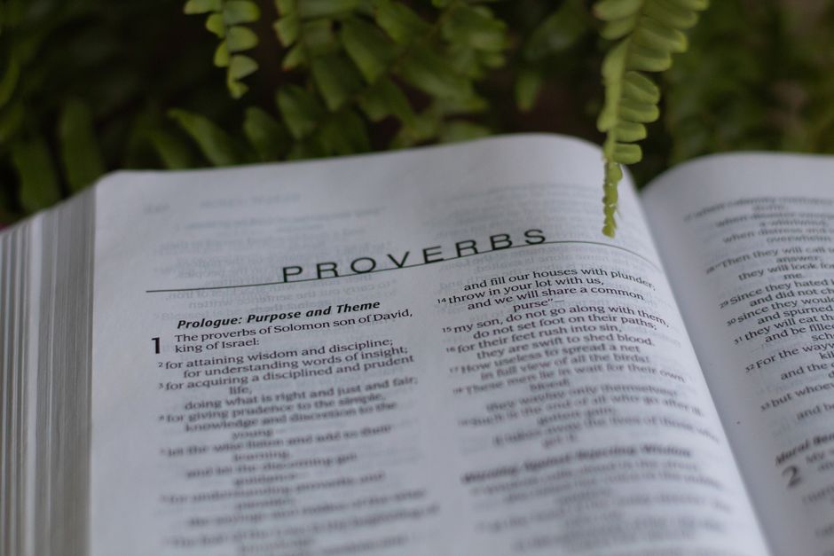 Bible open to 1 Peter chapter 3 for verse-by-verse commentary and study