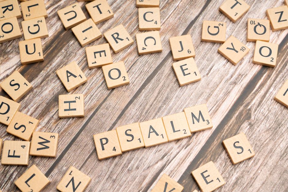 Bible open to Psalm chapter 24 for verse-by-verse commentary and study