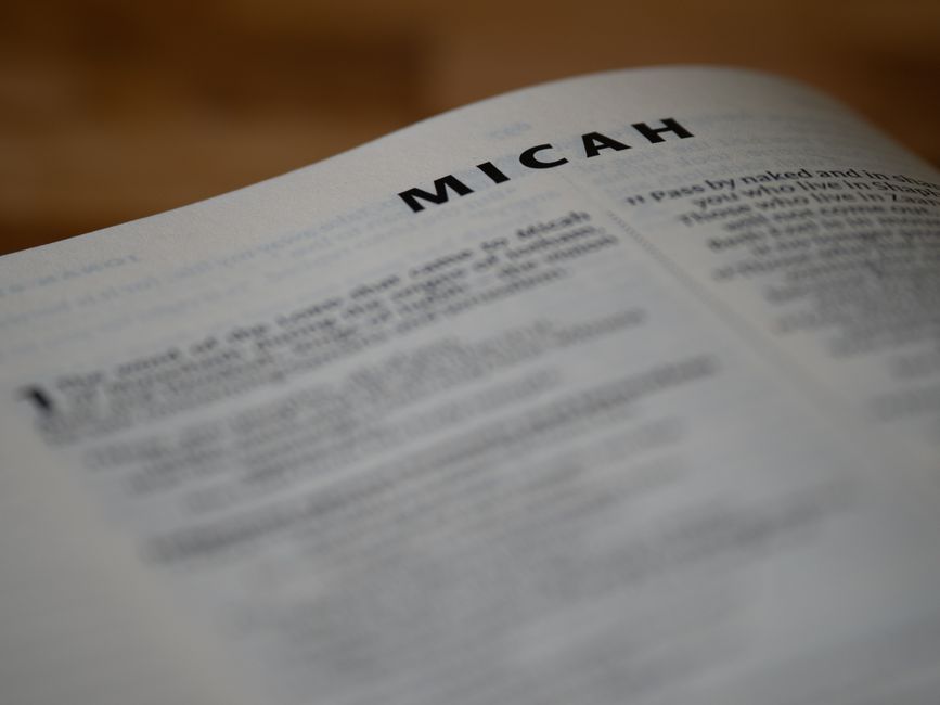 Bible open to Habakkuk chapter 3 for verse-by-verse commentary and study