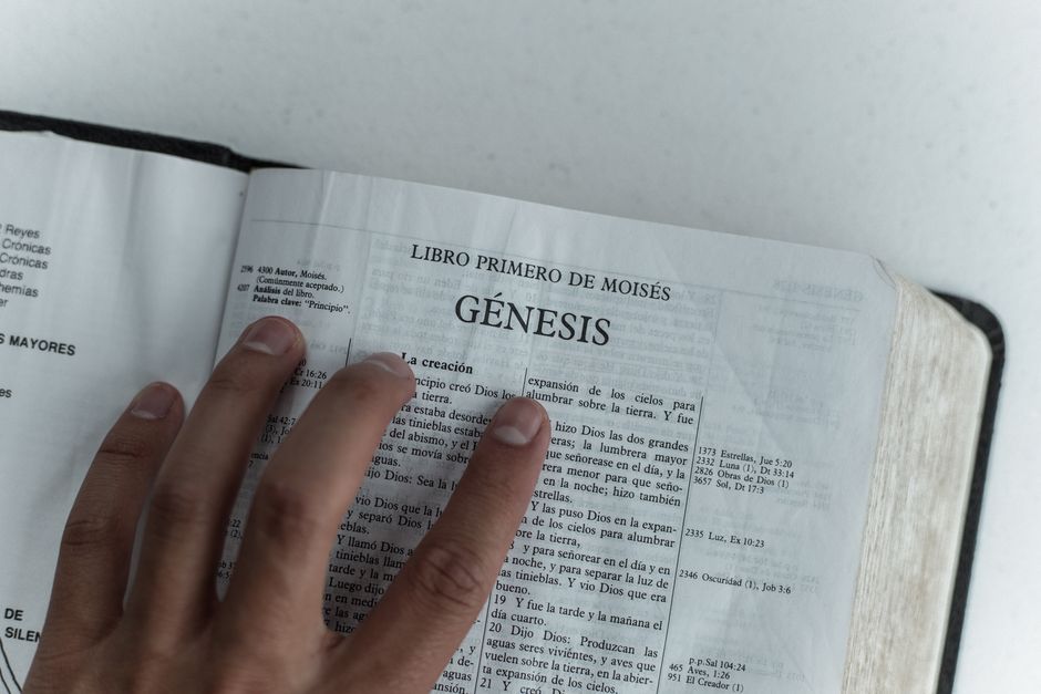 Bible open to Isaiah chapter 12 for verse-by-verse commentary and study