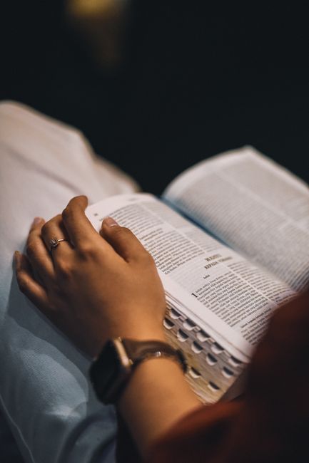Bible open to 2 Peter chapter 3 for verse-by-verse commentary and study