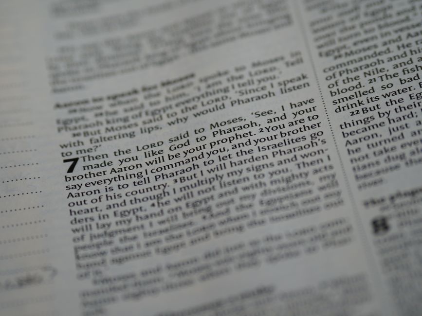 Bible open to 1 Kings chapter 3 for verse-by-verse commentary and study