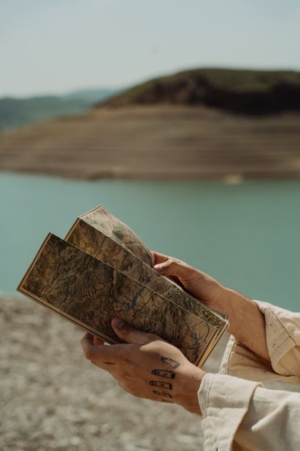 Bible open to Acts chapter 13 for verse-by-verse commentary and study